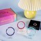 Glass Beads Bracelet Making Kit, 3000 pcs 72 Colors 6 mm Crystal Beads for Jewelry Making, Glass Beads Kits for Beginners DIY Earrings Necklaces Rings Crafts Birthday Gifts